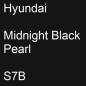 Preview: Hyundai, Midnight Black Pearl, S7B.